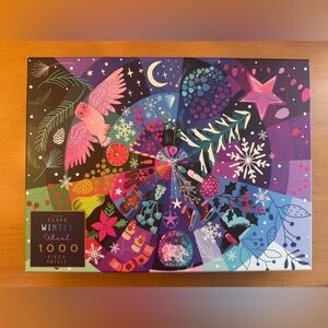 Elena Essex 'Winter Wheel' 1000-piece jigsaw puzzle